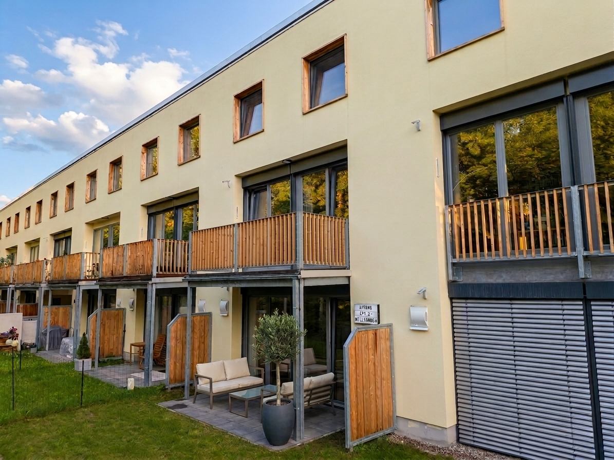 Außenansicht der Ferienwohnung PEBERG in Schwerin